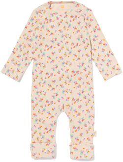 Hema Newborn meegroei boxpakje bloemen blauw (blauw) - 68