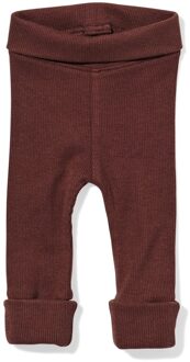 Hema Newborn meegroei legging LENZING™ ECOVERO™ rib donkerbruin (donkerbruin) - 50/56