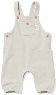 Hema Newborn meegroei tuinbroek sweatstof lichtgroen (lichtgroen) - 68