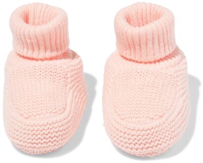 Hema Newborn sloffen gebreid roze (roze) - 0-4 m