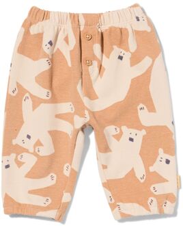 Hema Newborn sweatbroek beren bruin (bruin) - 74