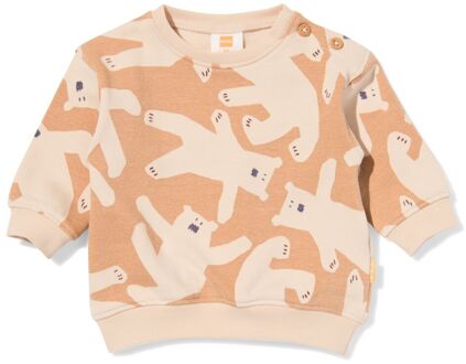 Hema Newborn sweater beren bruin (bruin) - 68