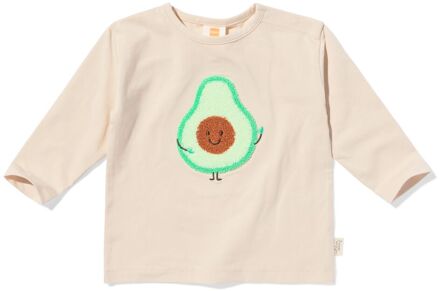 Hema Newborn T-shirt avocado ecru (ecru) - 62