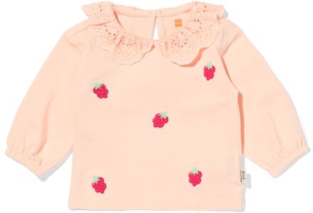 Hema Newborn T-shirt fruit zalmroze (zalmroze) - 62