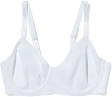 Hema Niet voorgevormde bh met beugel wit (wit) - 80D