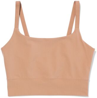 Hema Niet voorgevormde top zonder beugel - ultimate comfort lichtbruin (lichtbruin) - XL