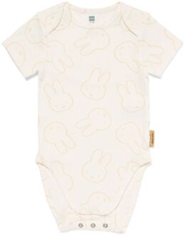 Hema Nijntje baby meegroeiromper LENZING™ ECOVERO™ rib gebroken wit (gebroken wit) - 98/104