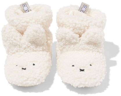 Hema Nijntje babysloffen teddy wit (wit) - 22/23