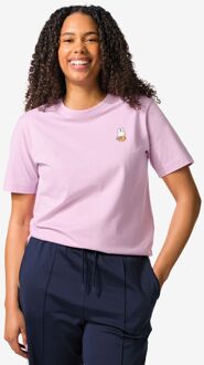Hema Nijntje dames T-shirt jersey print lila (lila) - S