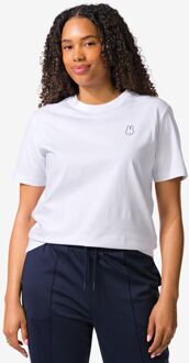 Hema Nijntje dames T-shirt jersey print wit (wit) - XL