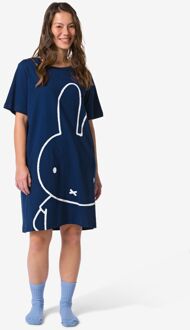 Hema Nijntje damesnachthemd Fiona jersey donkerblauw (donkerblauw) - L