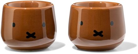 Hema Nijntje eierdopjes 6x6x9.5cm - 2 stuks