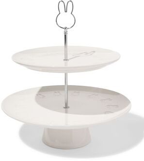 Hema Nijntje etagere 28.5cm keramiek 2-laags