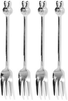 Hema Nijntje gebaksvorkjes rvs - 4 stuks