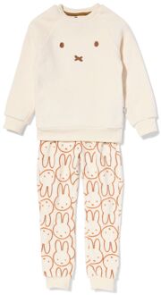 Hema Nijntje kinderpyjama fleece gebroken wit (gebroken wit) - 110/116