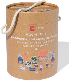 Hema Nijntje magnetische bouwtegels met vriendjes 52-delig