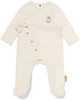 Hema Nijntje newborn boxpakje sweatstof ecru (ecru) - 56