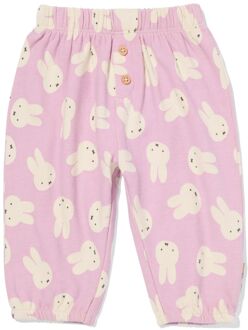 Hema Nijntje newborn broek comfy fit jersey paars (paars) - 56