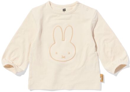 Hema Nijntje newborn T-shirt jersey ecru (ecru) - 74