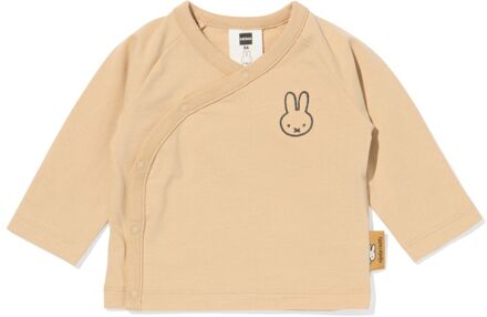 Hema Nijntje newborn T-shirt met overslag zand (zand) - 68