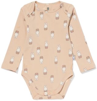 Hema Nijntje romper katoen met stretch beige (beige) - 50/56