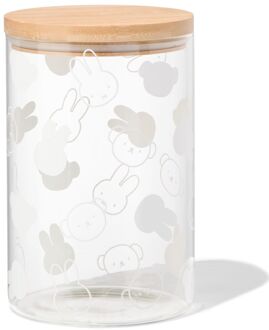 Hema Nijntje voorraadpot 12x19cm glas