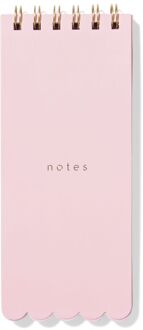 Hema Notitieboek 20.6x8.5cm roze