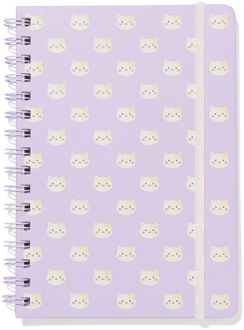 Hema Notitieboek A5 gelinieerd katten