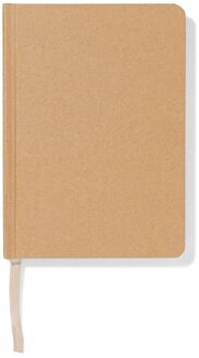 Hema Notitieboek A6 blanco kraft