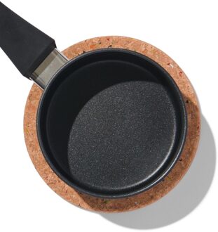 Hema Onderzetter theepot Ø 18 cm kurk recycled terrazzo (multicolor)