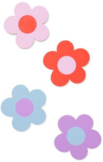 Hema Onderzetters kurk bloem - 4 stuks