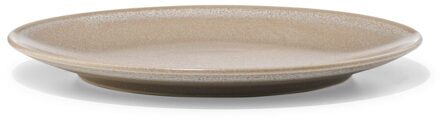 Hema Ontbijtbord Ø20.5cm Monaco reactief glazuur lichtbruin (lichtbruin)