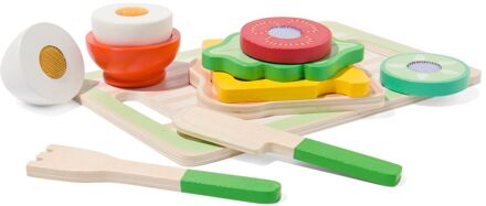 Hema Ontbijtset hout 9-delig