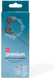Hema Oortjes half in-ear premium zwart