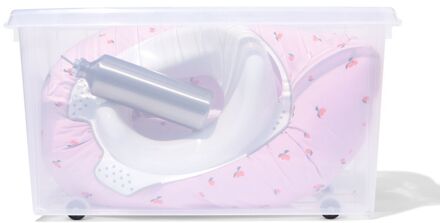 Hema Opbergbox Paris transparant 70L