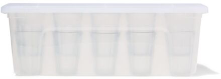 Hema Opbergbox Tokyo transparant 30L recycled