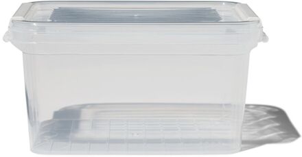 Hema Opbergdoos met deksel Dublin transparant 1,2L