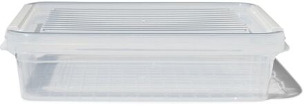 Hema Opbergdoos met deksel Dublin transparant 1,8L