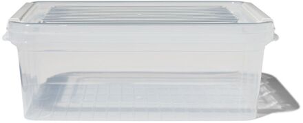 Hema Opbergdoos met deksel Dublin transparant 2,8L