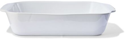 Hema Ovenschaal 25x36x7 wit (wit)