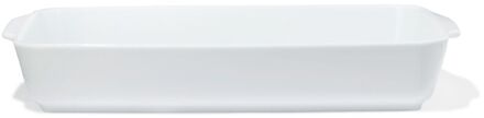 Hema Ovenschaal 31x19x5.5cm porselein wit (wit)