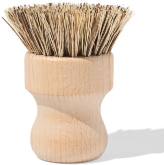 Hema Pannenborstel 4x4x9cm hout