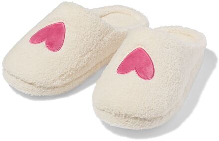 Hema Pantoffels maat 38-39 hartje