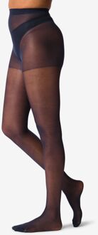 Hema Panty's glans transparant 20denier - 4 stuks donkerblauw (donkerblauw) - 36/38