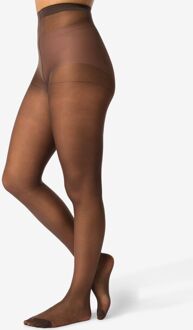 Hema Panty's mat halfdoorschijnend 20 denier - 4 stuks bruin (bruin) - 36/38