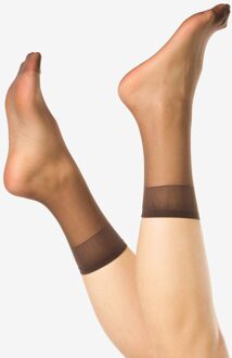 Hema Pantysokken 15denier anti-ladder mat - 2 paar bruin (bruin) - one size