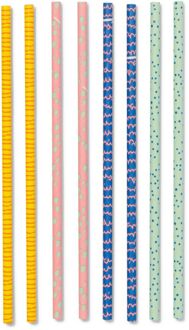 Hema Papieren rietjes 20cm - 20 stuks