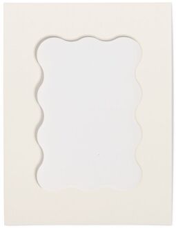 Hema Passe-partout 15x20cm papier golf (wit)