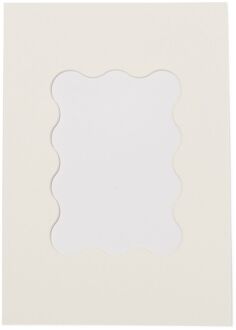 Hema Passe-partout A4 21x29.7cm papier golf (wit)