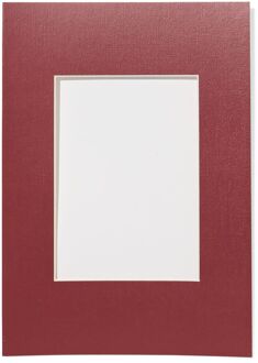Hema Passe-partout A4 21x29.7cm papier rood (bordeauxrood)